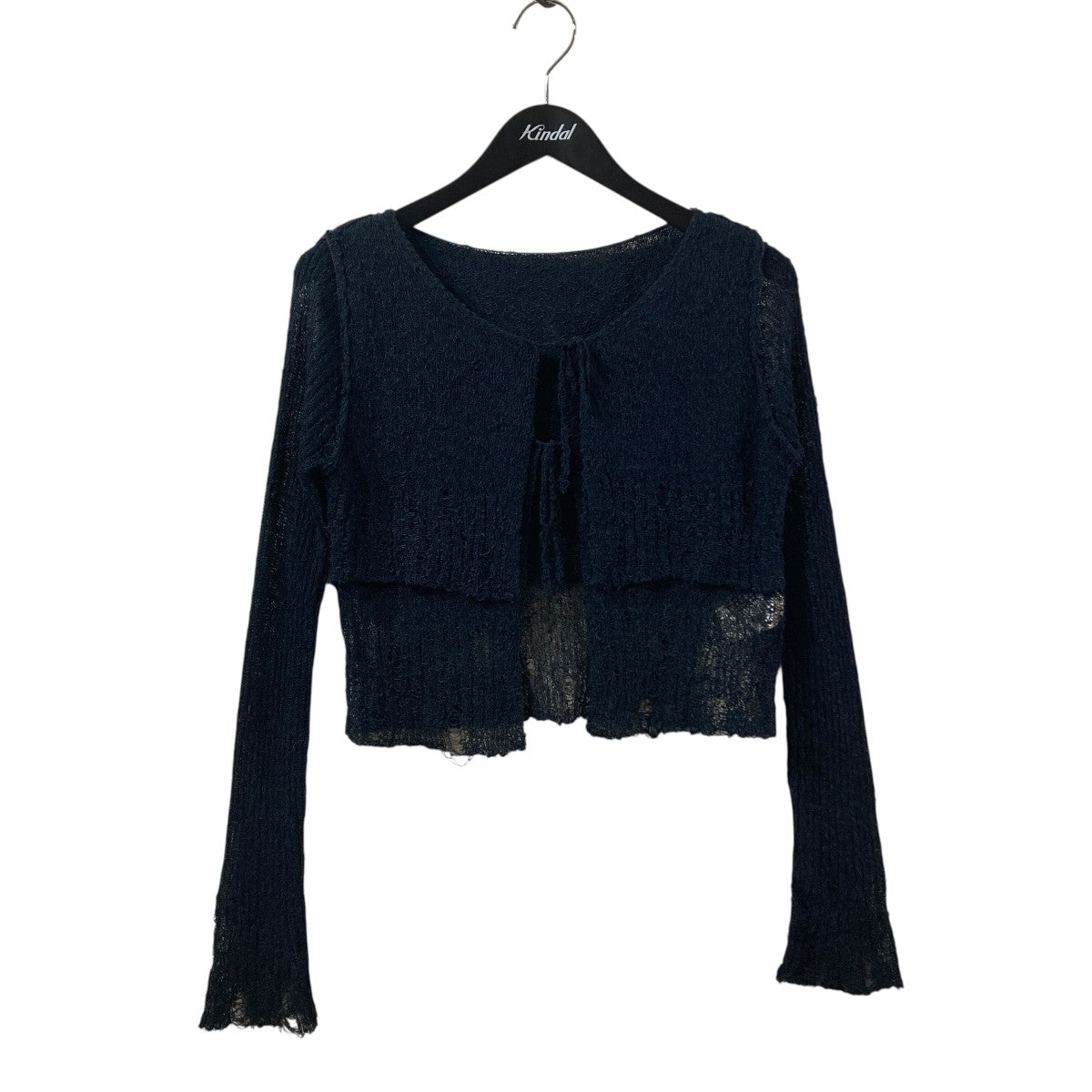 perverze Double Sheer Cardiganシアーカーディガン0125010508