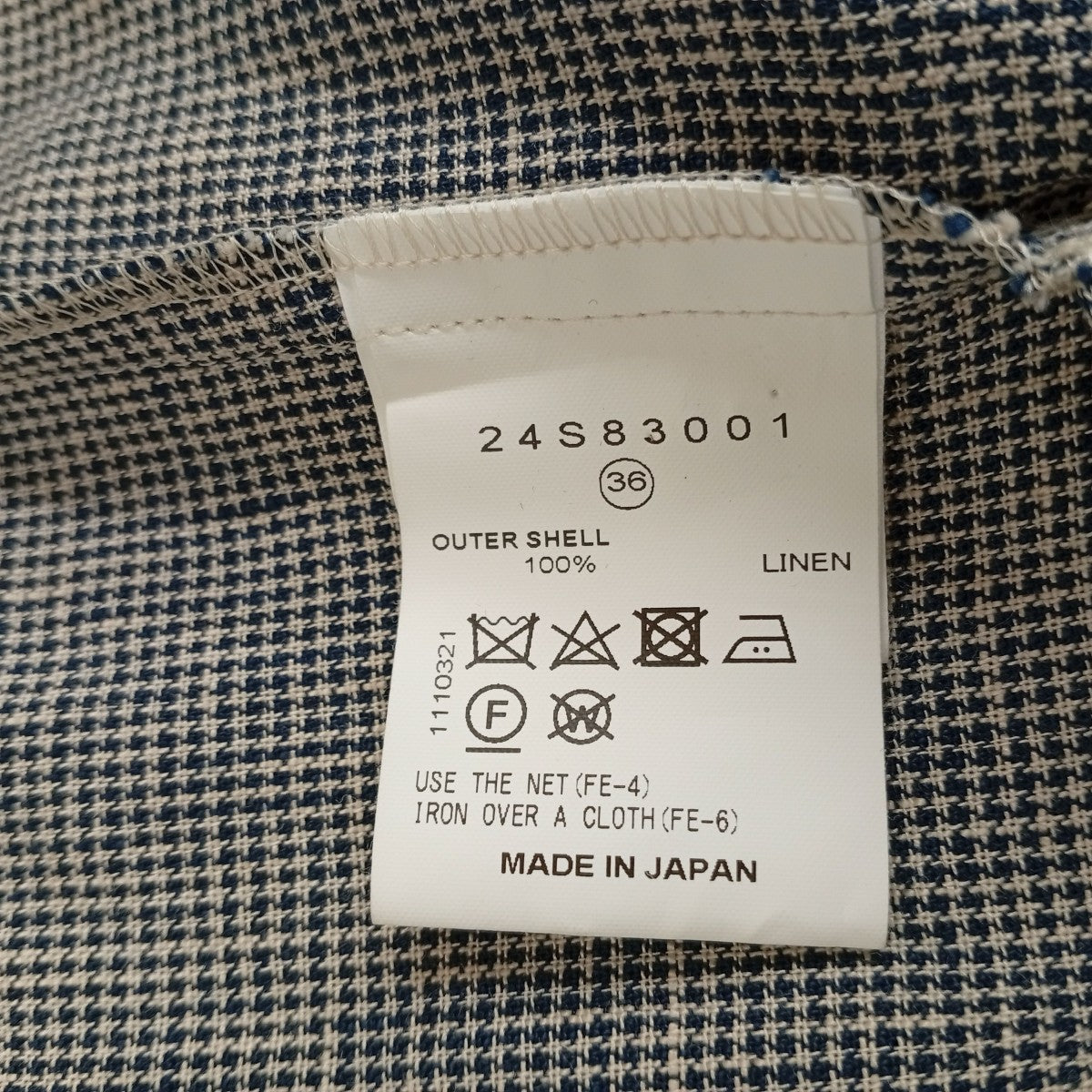 長袖シャツ24S83001