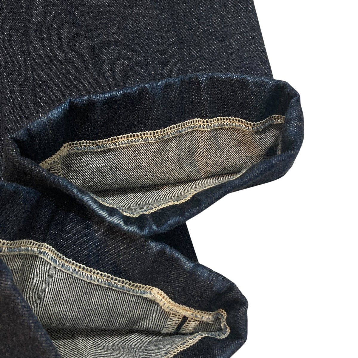 Flat Front Straight Trousers One WashデニムパンツT20C-17PT02C