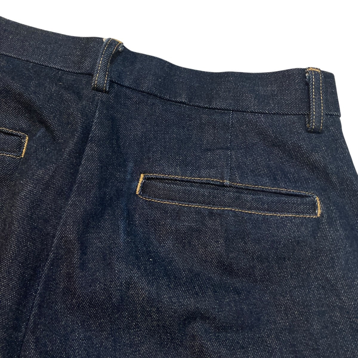 Flat Front Straight Trousers One WashデニムパンツT20C-17PT02C