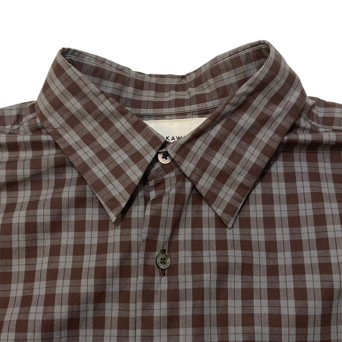 COMFORT FIT SHIRT CHECK POPLINチェックチェックシャツA20C-08SH01C