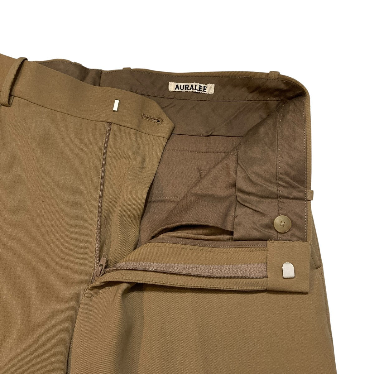 LIGHT WOOL MAX GABARDINE SLACKSスラックスA21AP02MG