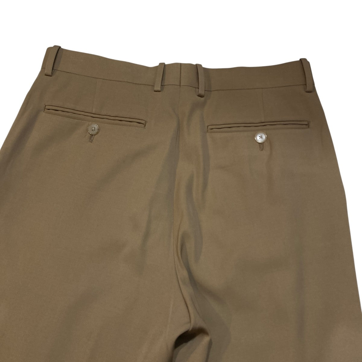 LIGHT WOOL MAX GABARDINE SLACKSスラックスA21AP02MG