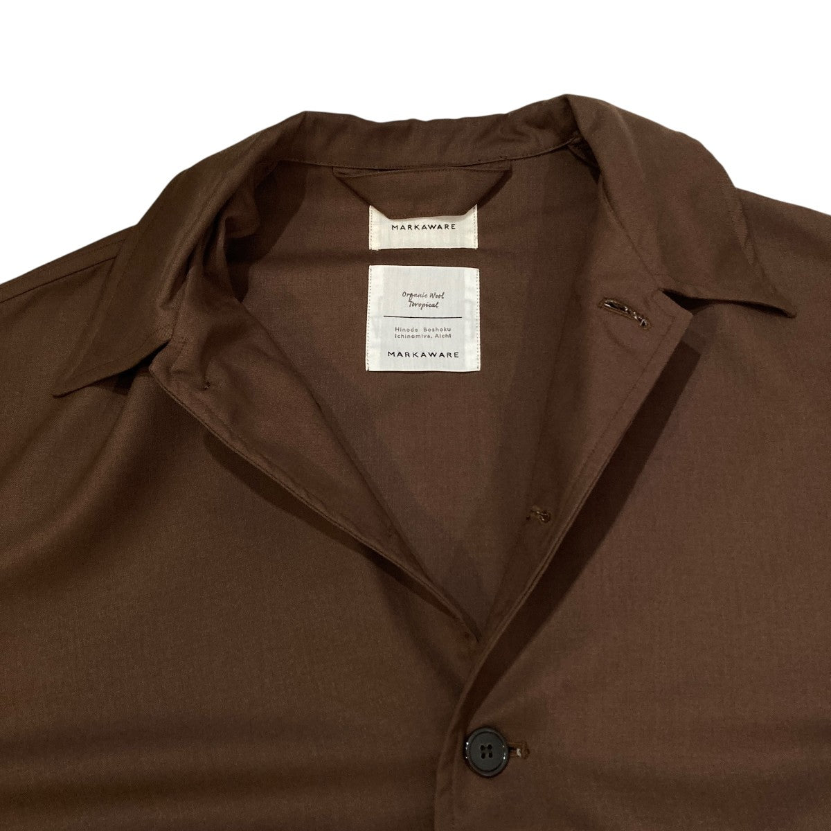 FLIGHT JACKET ORGANIC WOOL TROPICALブルゾンA20A-04BL01C