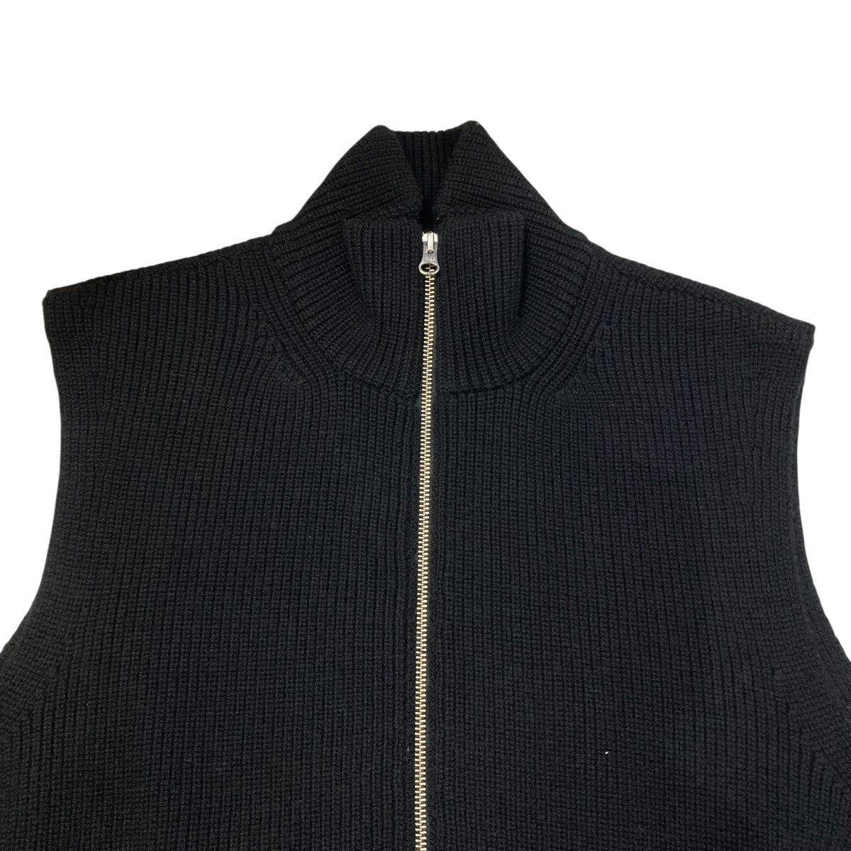 Mulesing Free Wool Knit Zip VestニットベストUDF23802