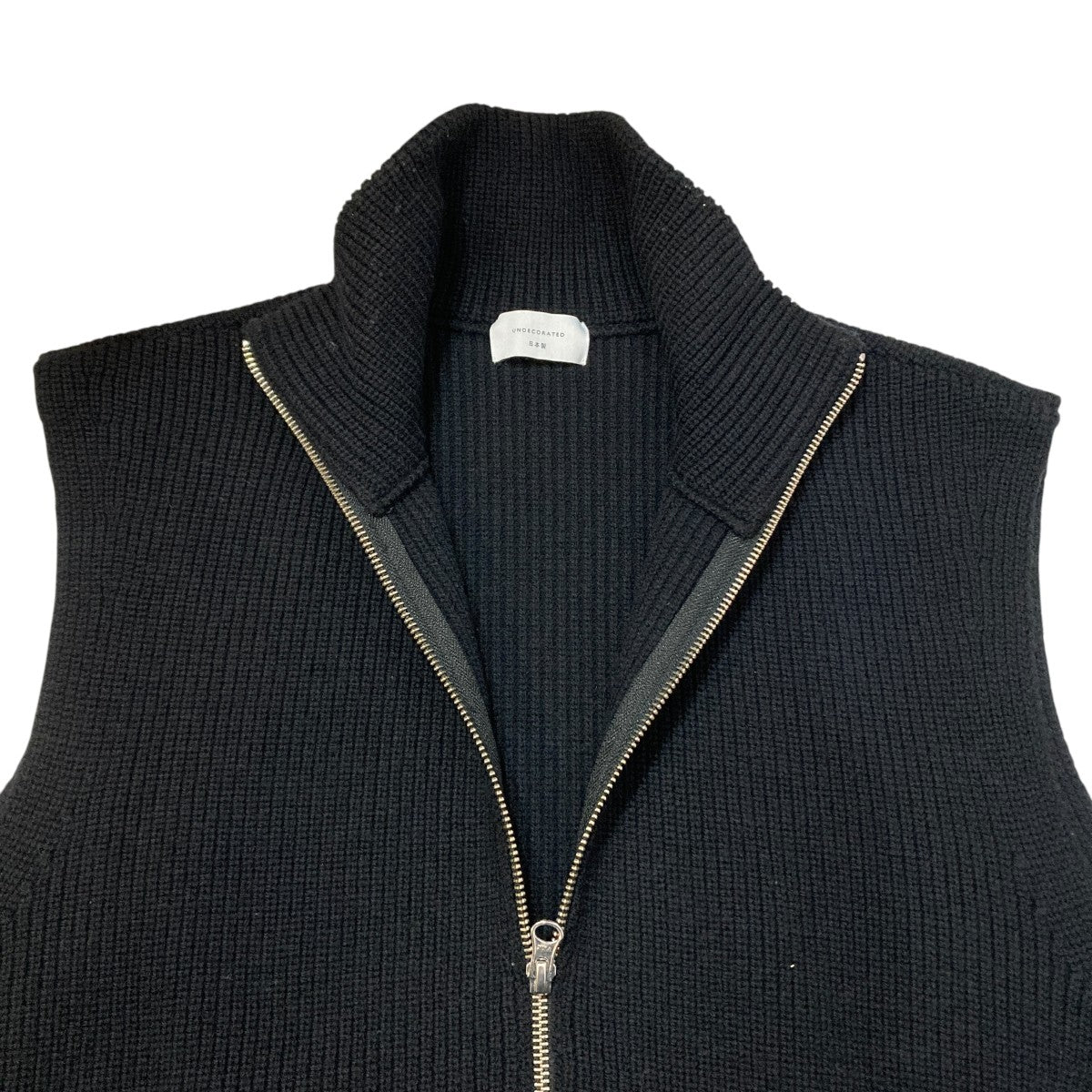 Mulesing Free Wool Knit Zip VestニットベストUDF23802