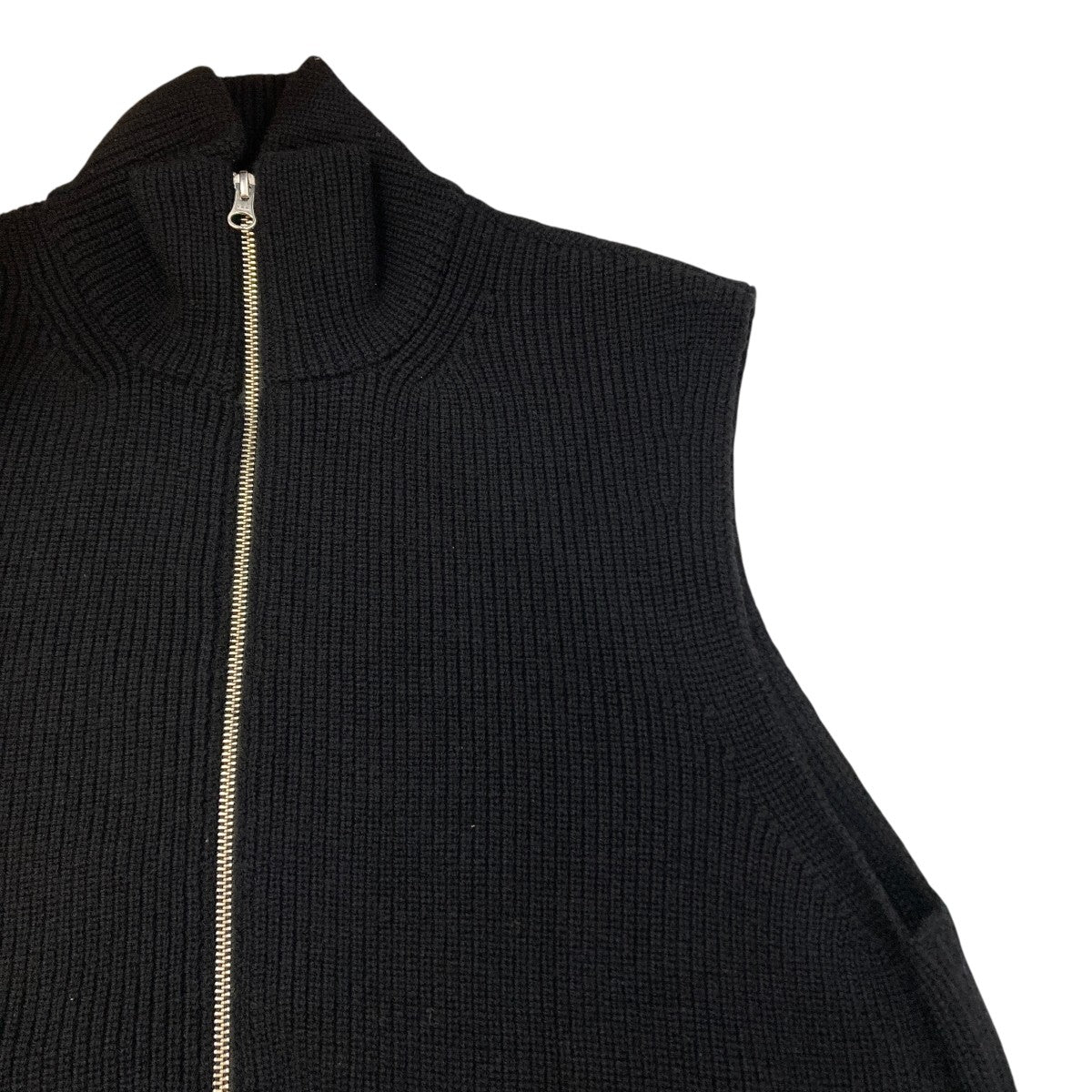 Mulesing Free Wool Knit Zip VestニットベストUDF23802