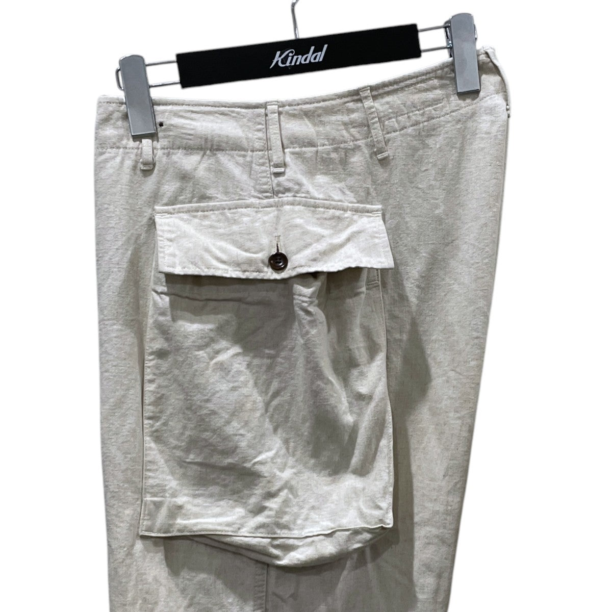 コットンリネン カーゴパンツ ダンガリー Cargo Pants Dungaree Cotton Linen カーゴパンツ