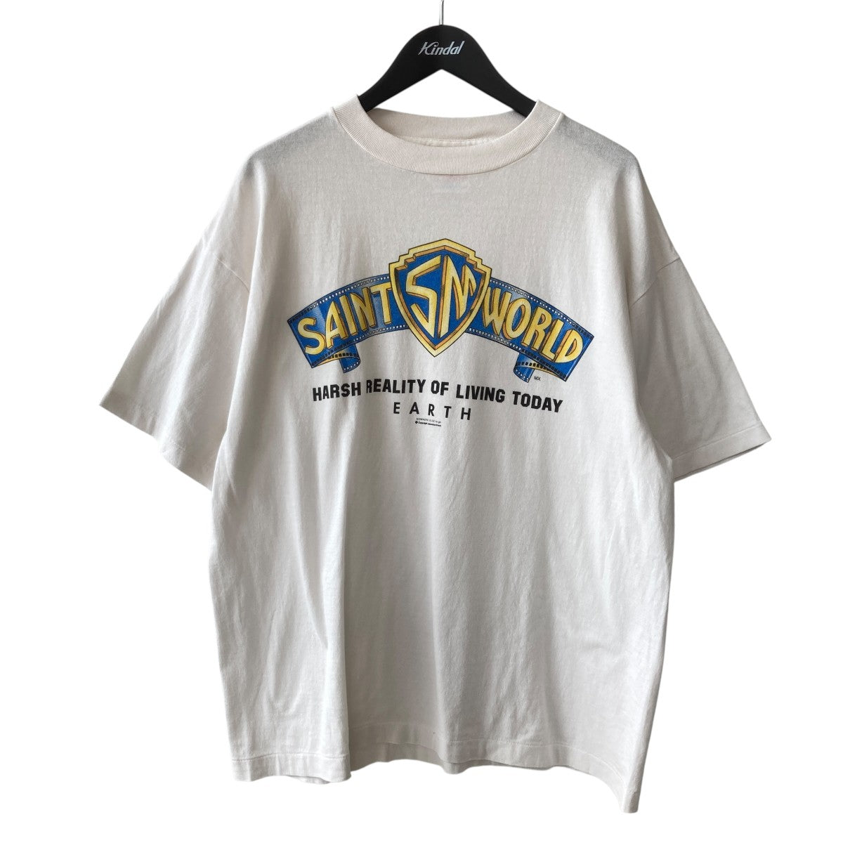 SAINT MICHAEL SAINT WORLD SS T-SHIRTTシャツSM-MK8-0000-015 古着・中古-1枚目のアイテム画像