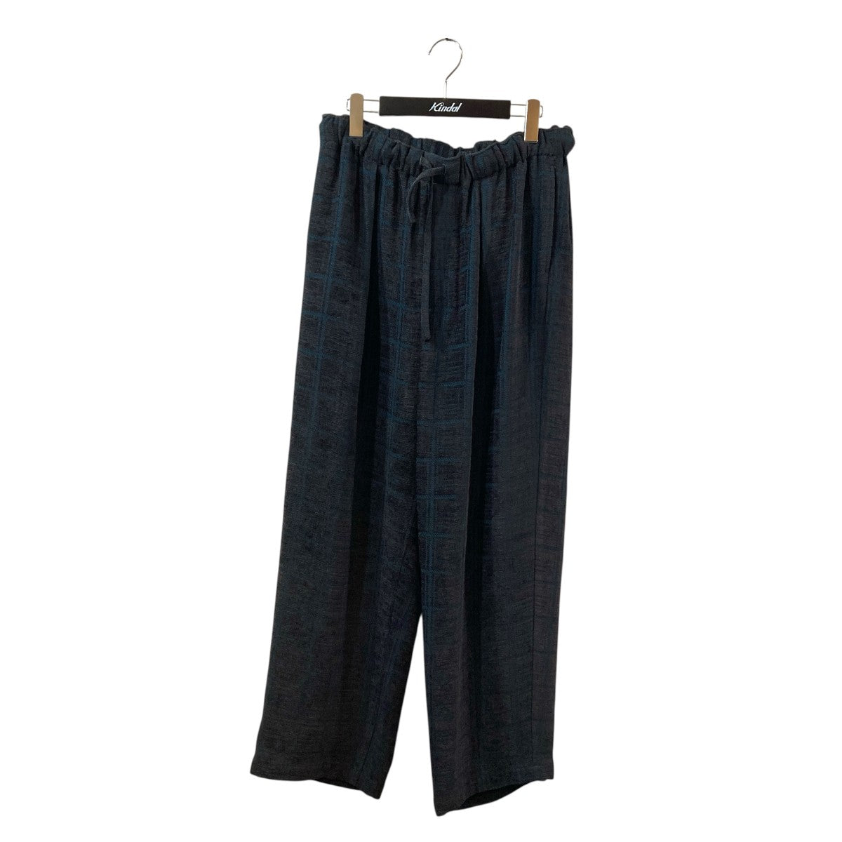 JACQUARD PLAID EASY PANTSイージーパンツYK24FW0779P