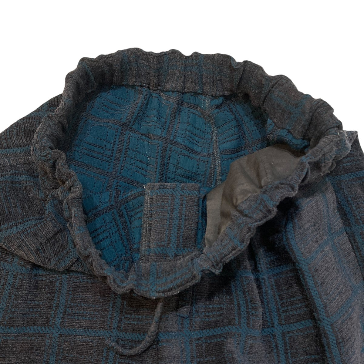 JACQUARD PLAID EASY PANTSイージーパンツYK24FW0779P
