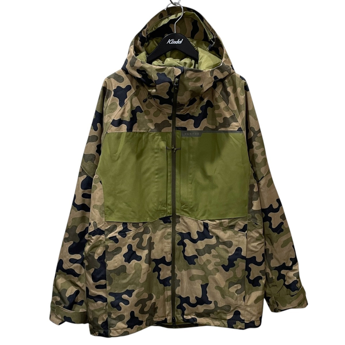 カモフラ柄中綿フーデッドジャケット GORE-TEX 2L Pillowline Jacket ゴアテックスツーレイヤーピローラインジャケット 22813