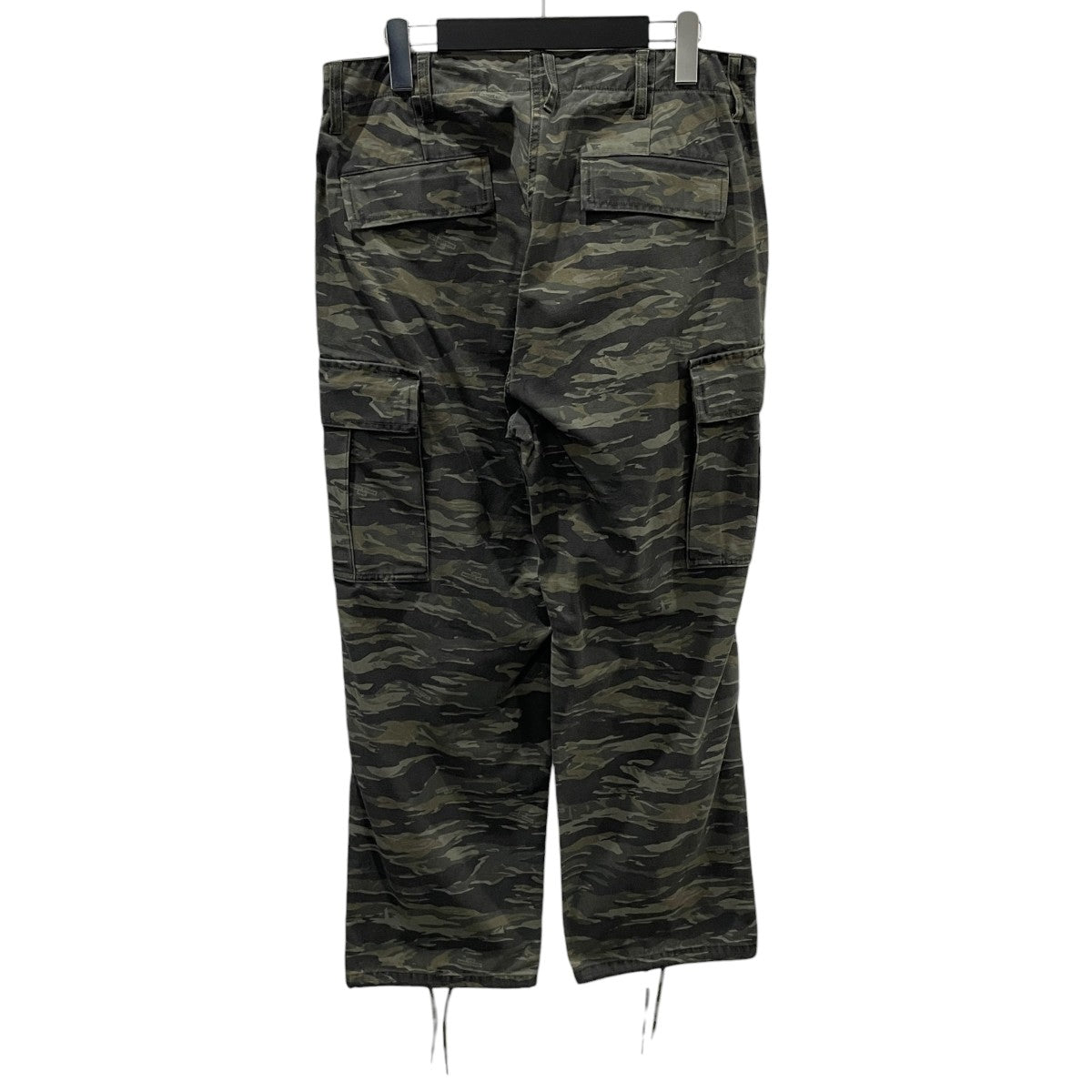 26SS タイガーカモ柄カーゴパンツ Satin-Back Cargo Pants サテンバック カーゴパンツ 4320600110