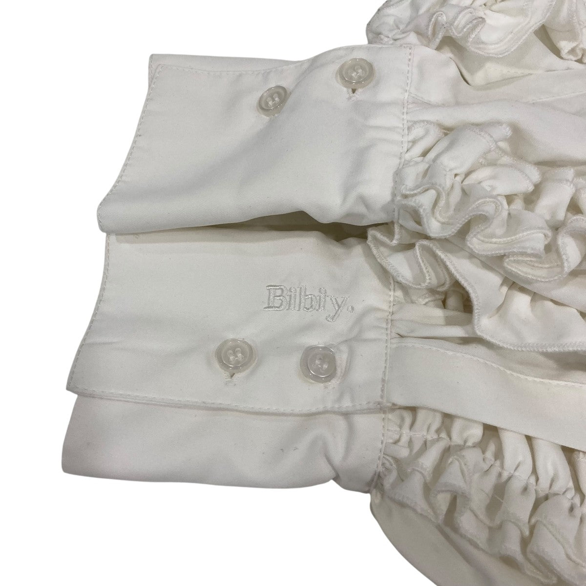 Bibiy．(ビビィ) 長袖ブラウスB21BL022WHF B21BL022WHF ホワイト