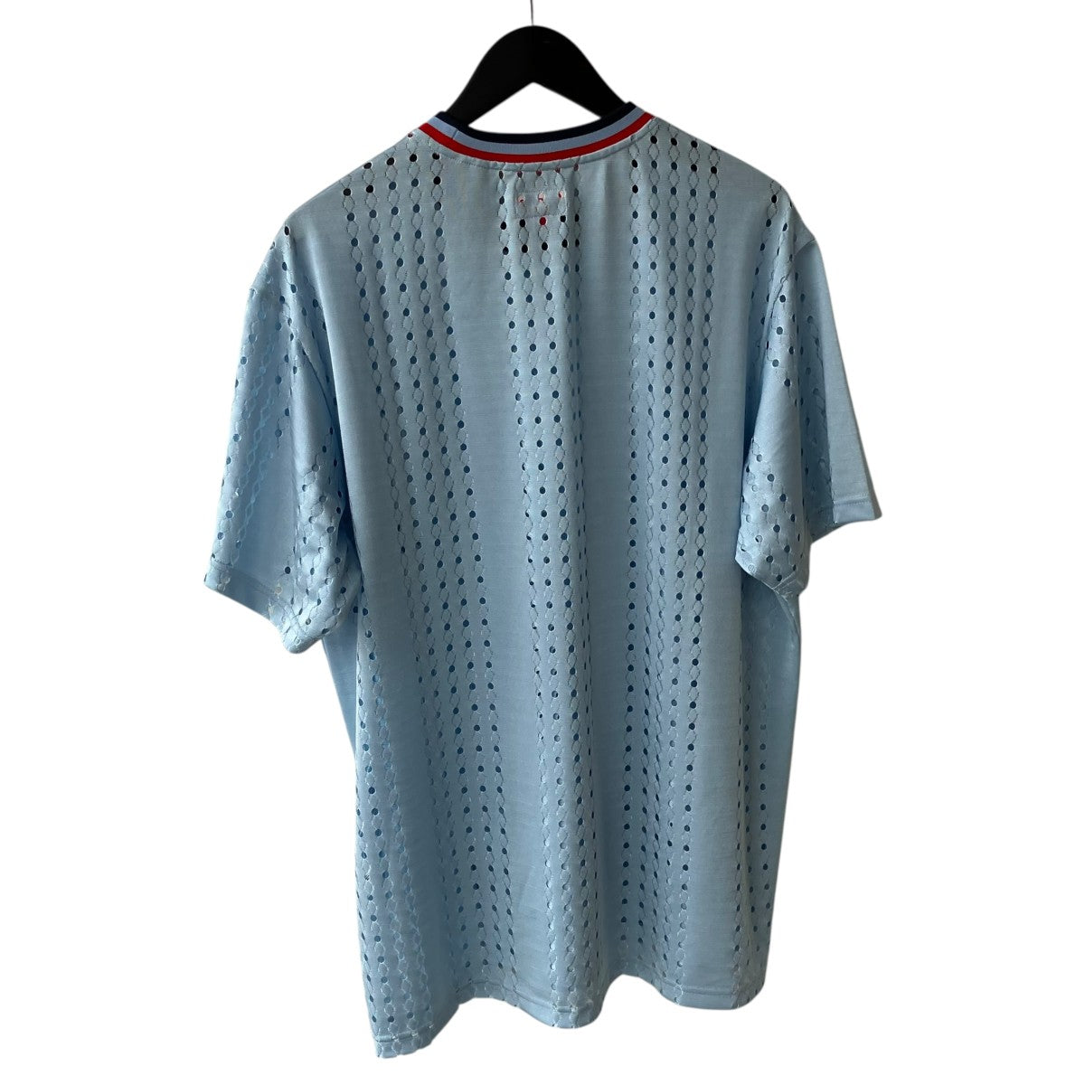 22SSPerforated Stripe Warm Up Top半袖Tシャツ