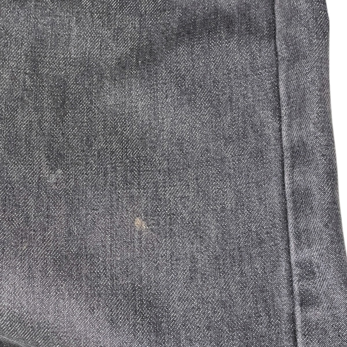23SS 14ozブラック×生成りデニム ポートバギーパンツ K2304LP815