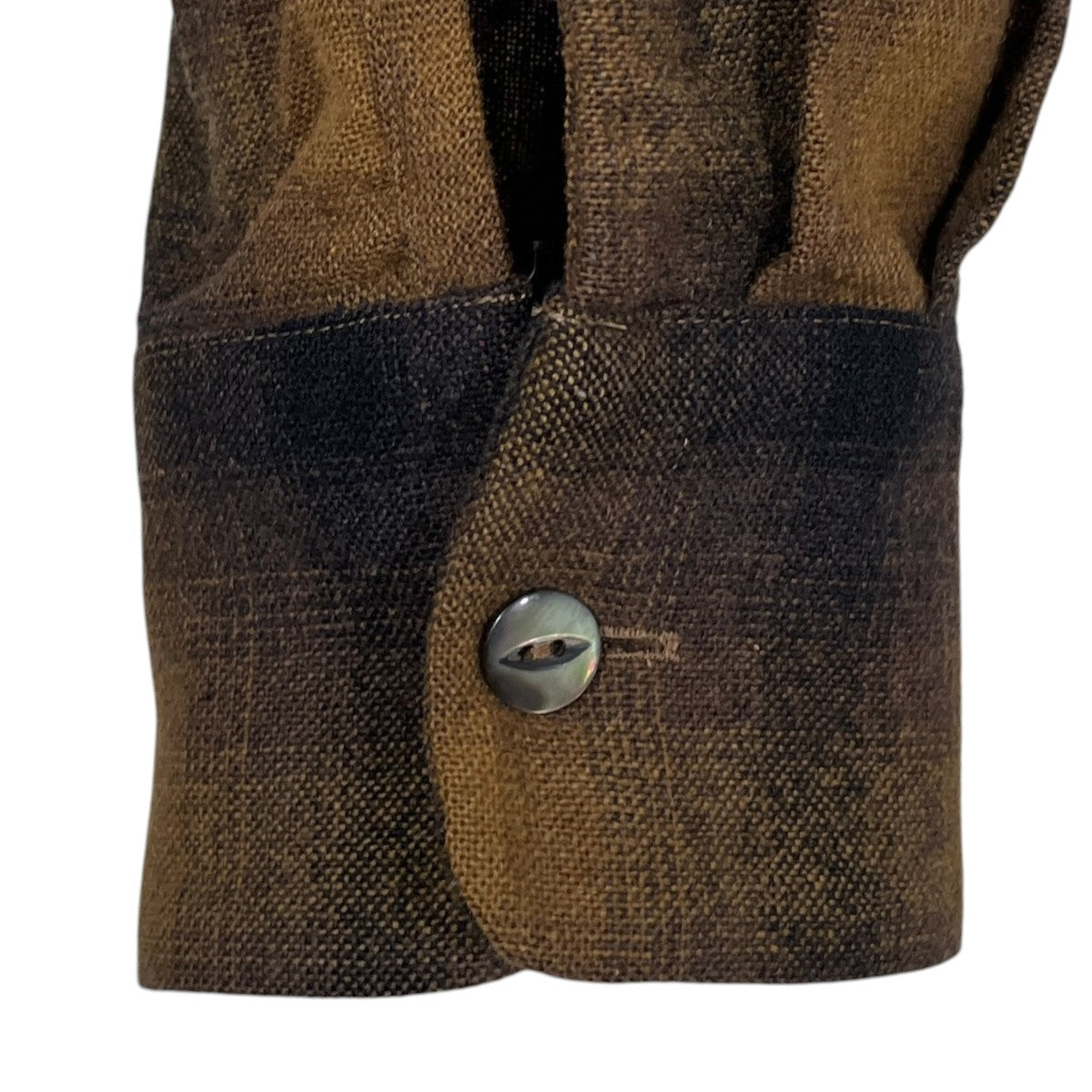 25AW オンブレチェック柄オープンカラーシャツ Classic Shirt - Wool Ombre Plaid クラシックシャツ ウール オンブレ プレイド RW269