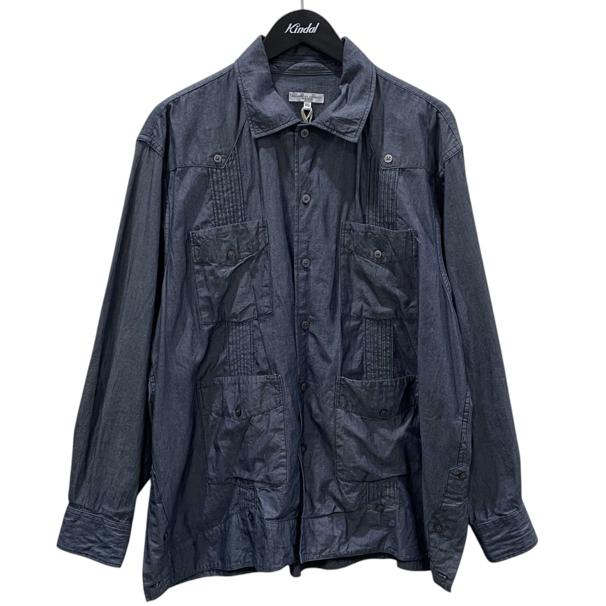 25SS 長袖シャツ Guayabera Shirt - Cotton Chambray グアヤベラ シャツ コットンシャンブレー