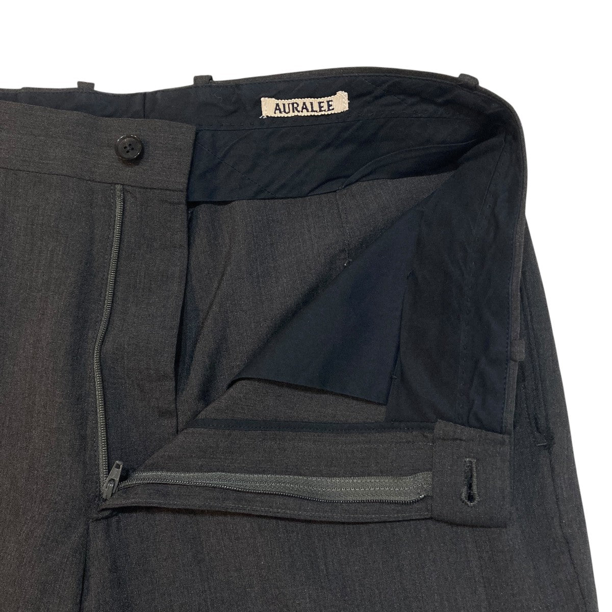 WOOL SILK TROPICAL SLACKSスラックスA9SP04WT