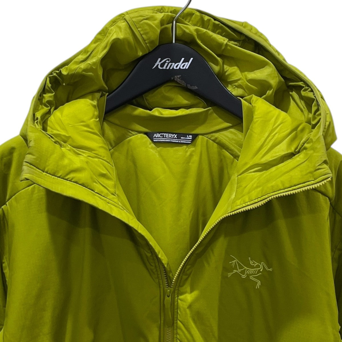 ジップアップ中綿フーデッドジャケット Atom SV Hoody アトムSVフーディ X000009902