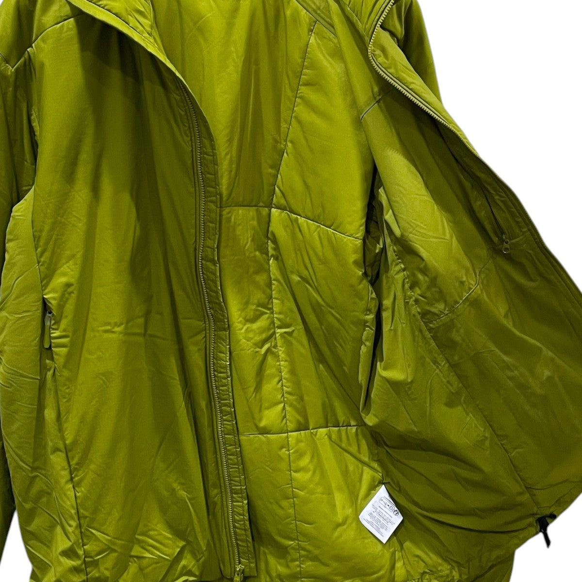 ジップアップ中綿フーデッドジャケット Atom SV Hoody アトムSVフーディ X000009902