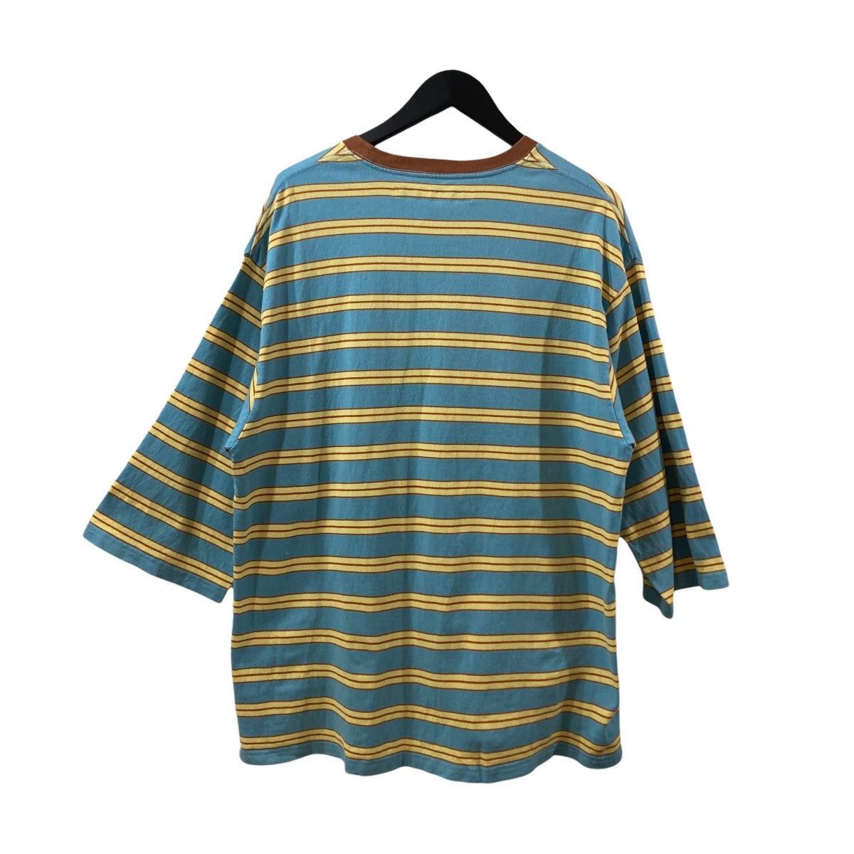 Yururi Tee 3／4 Boderボーダー7分袖TシャツE-23511