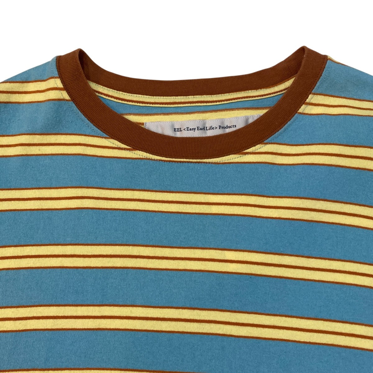 Yururi Tee 3／4 Boderボーダー7分袖TシャツE-23511