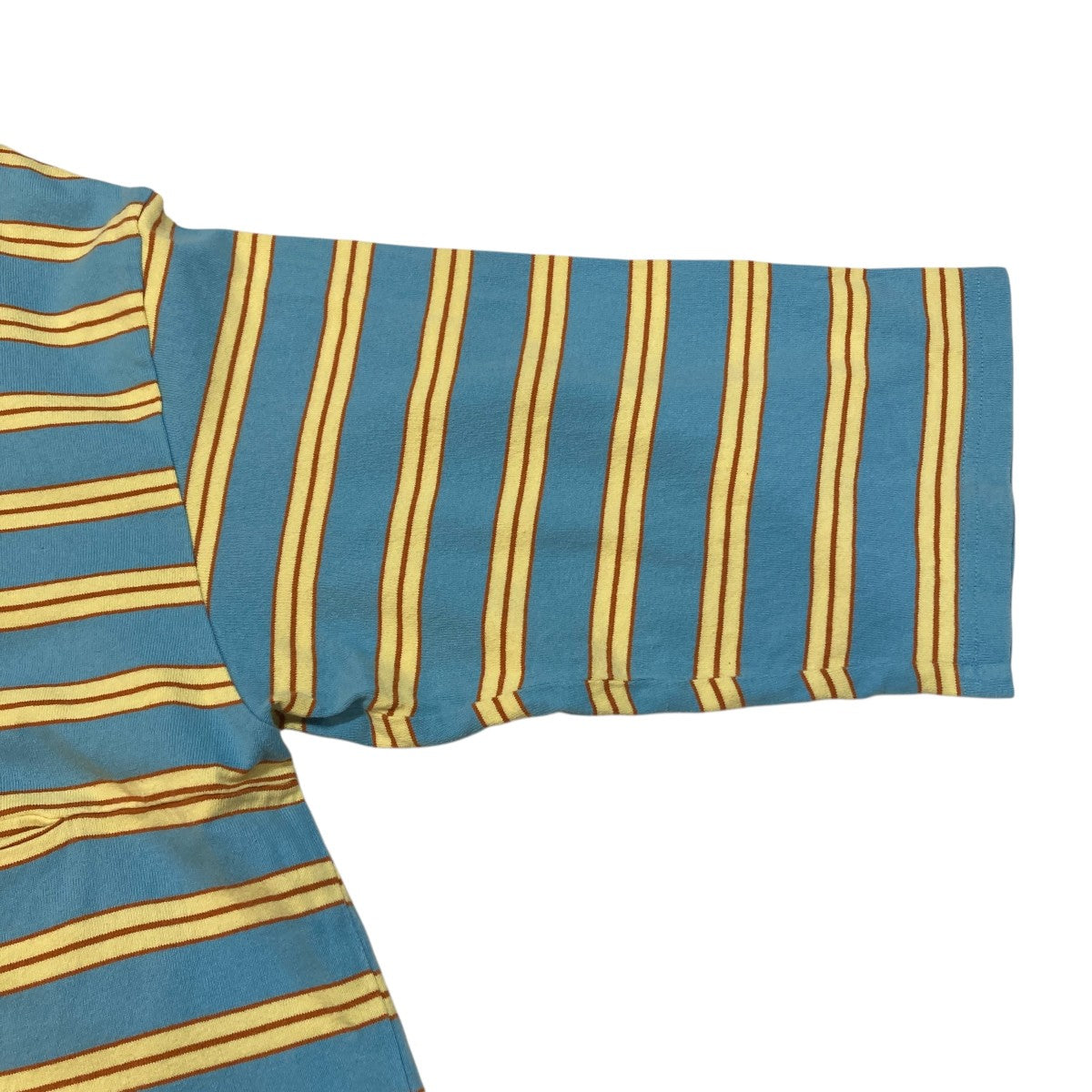 Yururi Tee 3／4 Boderボーダー7分袖TシャツE-23511