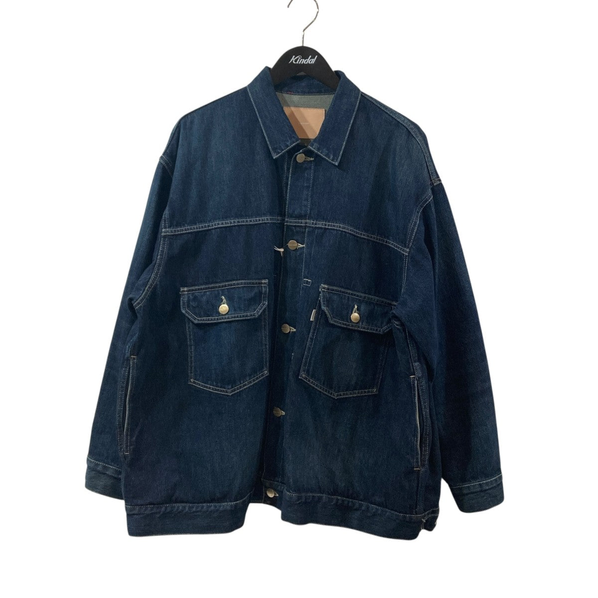 Selvage Denim Jacket-DARK FADE-デニムジャケットGU261-20054DB