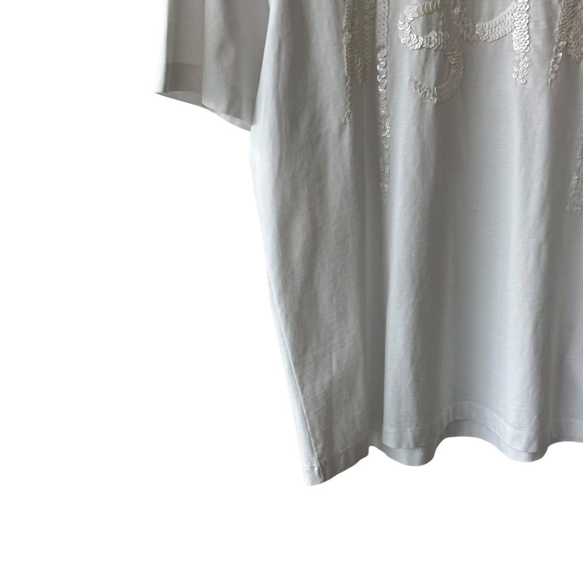 スパンコールロゴ半袖Tシャツ2543MDM66