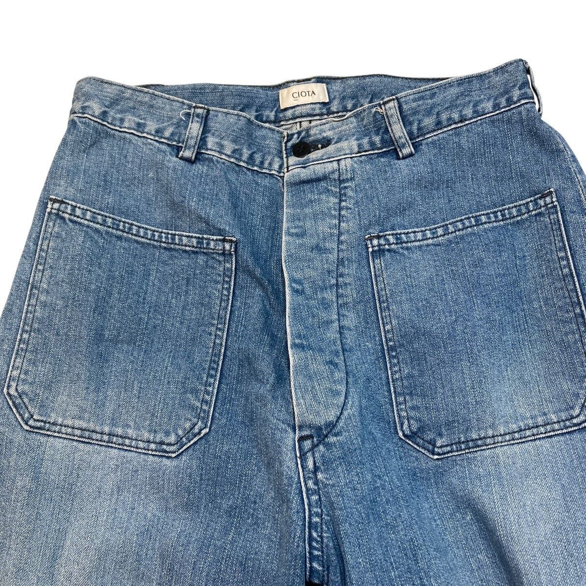 CIOTA(シオタ) Denim Sailor PantsデニムパンツNPTL-7MR-11.5 NPTL-7MR