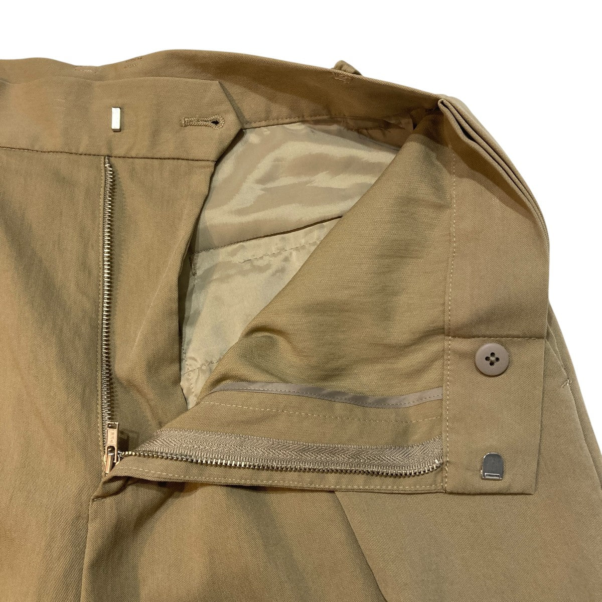 Cellulose Nylon In-Tuck Pantsパンツ1614-144-6516