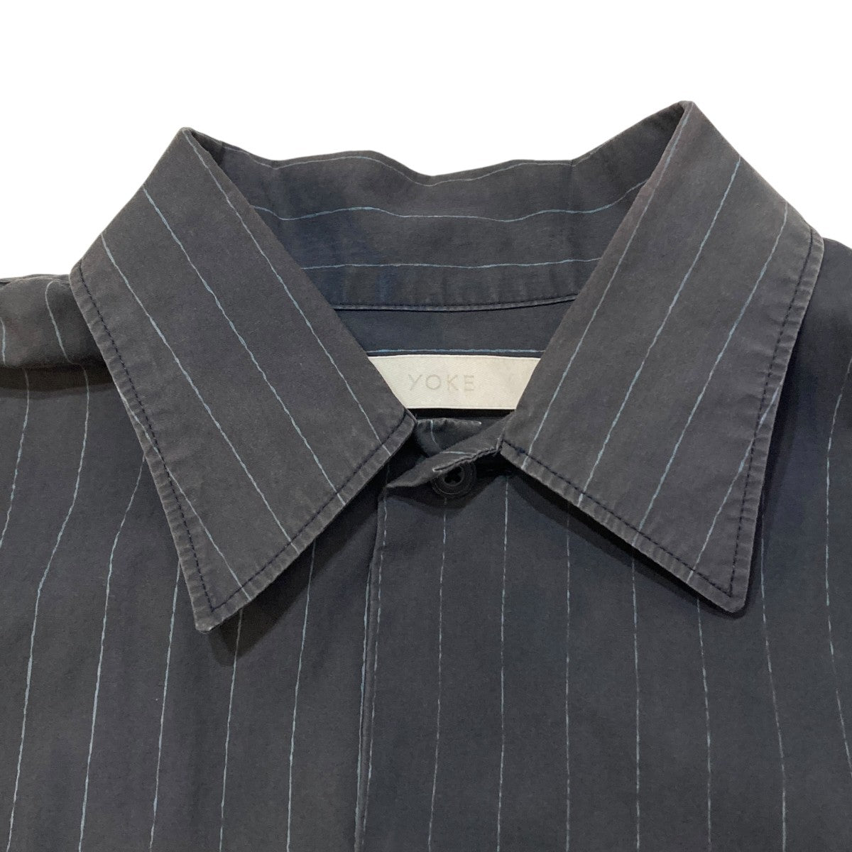 HAND STRIPE PRINT SHIRT半袖シャツYK22SS0327SH