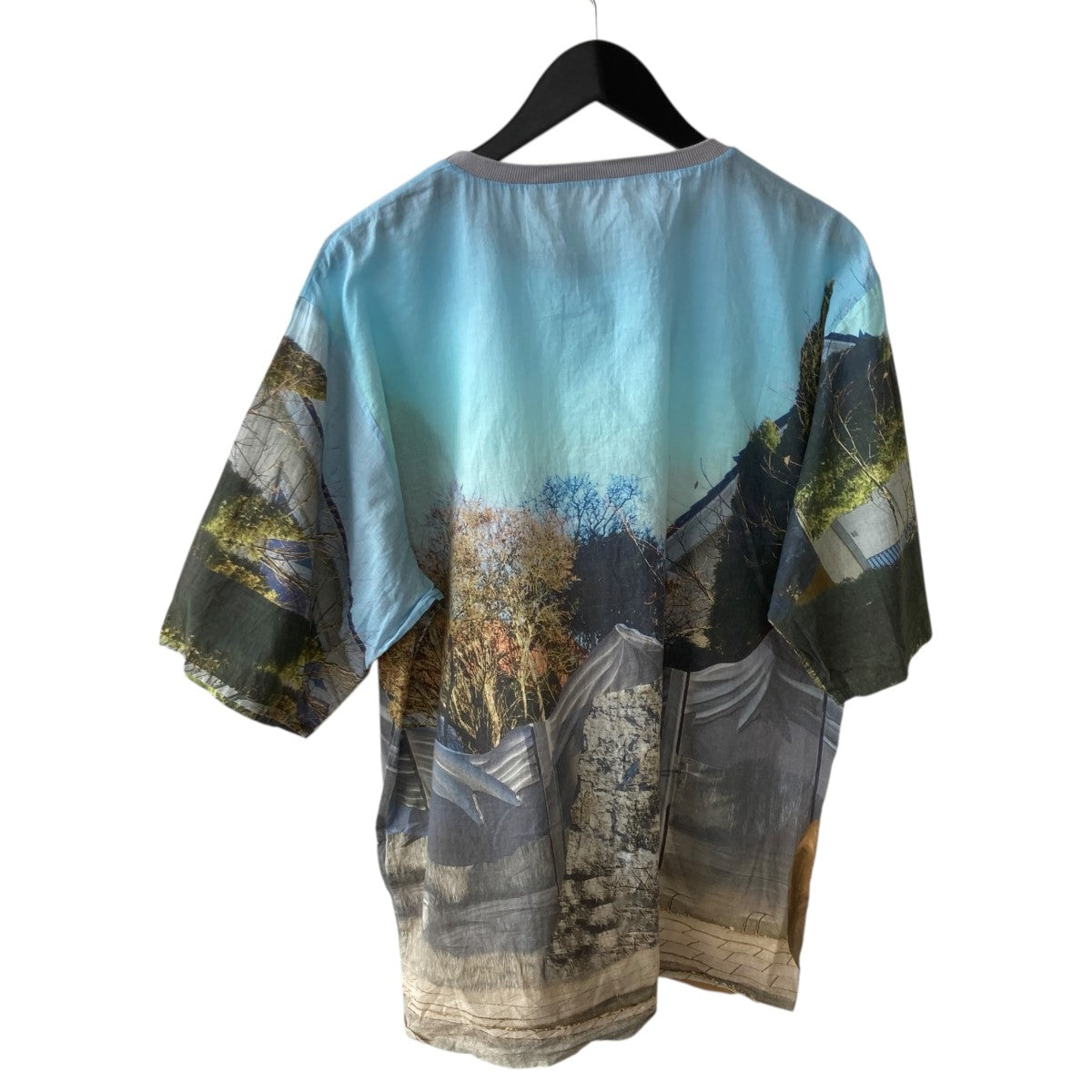 Holiday steel panorama print Tee半袖Tシャツ5294