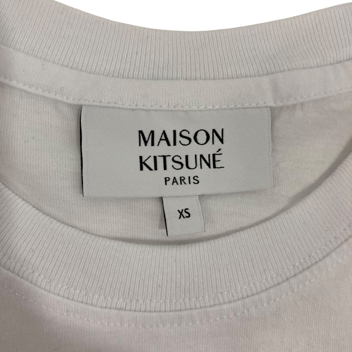 MAISON KITSUNE BABY FOX PATCH BABY TEE-SHIRT半袖ＴシャツOW00104KJ0008 古着・中古-5枚目のアイテム画像