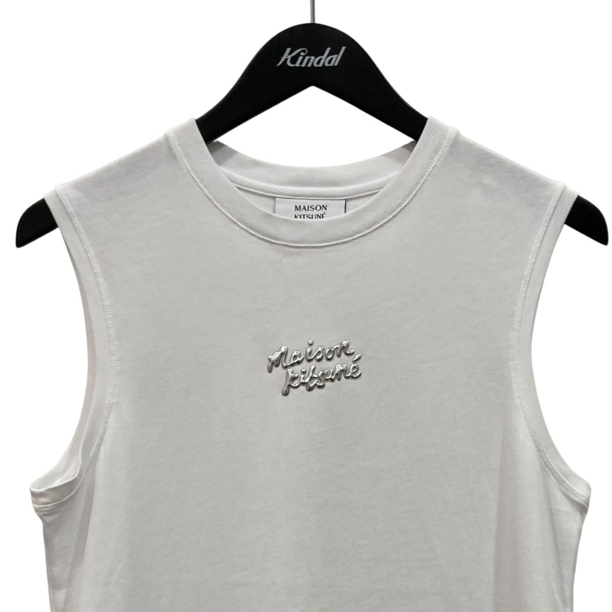 MAISON KITSUNE ノースリーブTシャツOW00615KJ0119 古着・中古-2枚目のアイテム画像