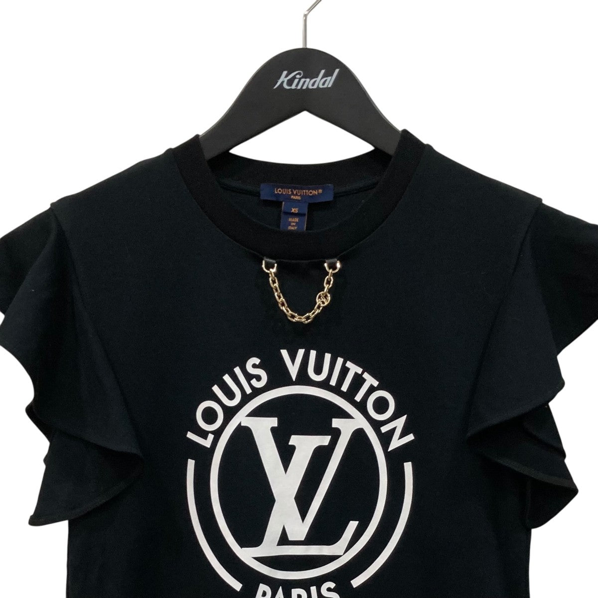 LOUIS VUITTON フロックLVT半袖ＴシャツRW242WW UOL FRTS58 古着・中古-2枚目のアイテム画像