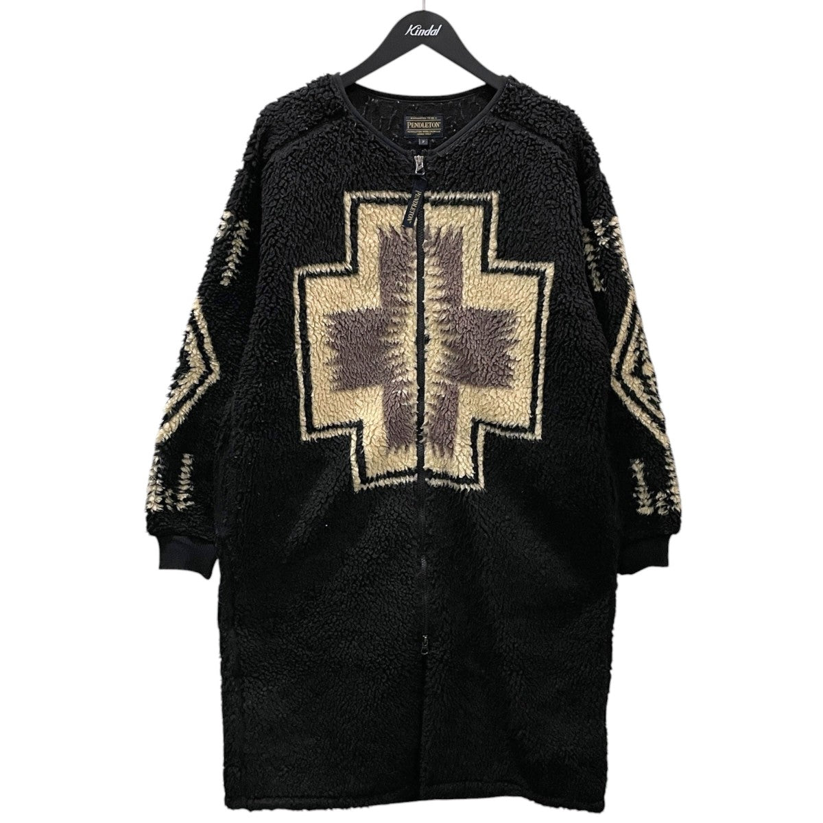 24AW ボアジップクルーネックロングカーディガン Boa Zip Crewneck Long Cardigan 2475-9106