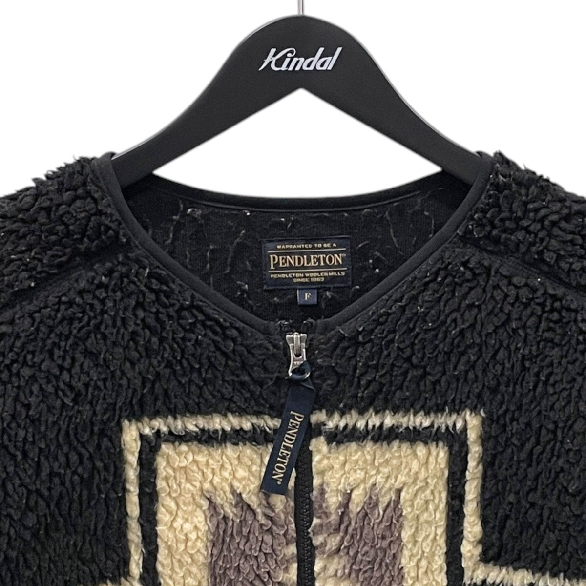 24AW ボアジップクルーネックロングカーディガン Boa Zip Crewneck Long Cardigan 2475-9106