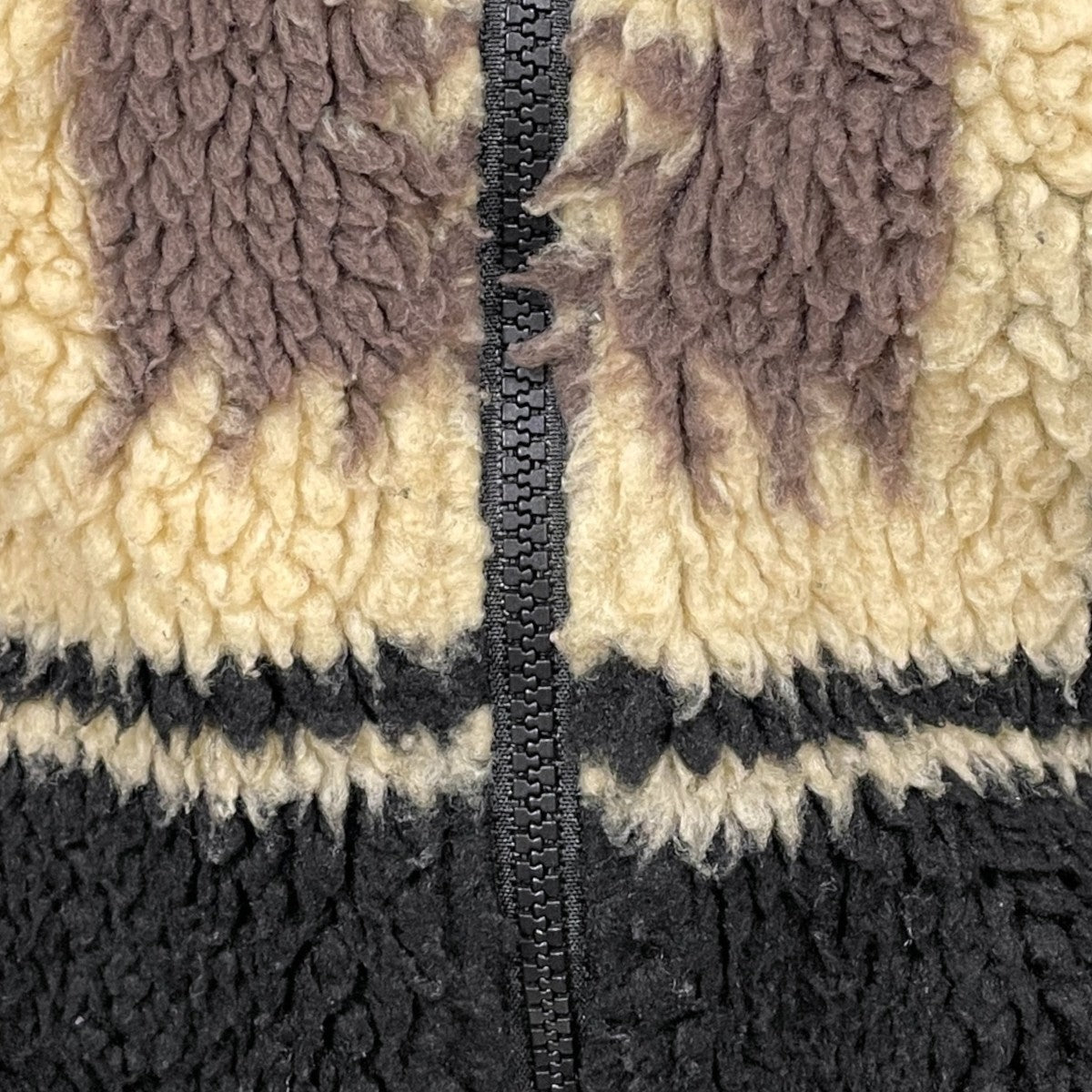 24AW ボアジップクルーネックロングカーディガン Boa Zip Crewneck Long Cardigan 2475-9106