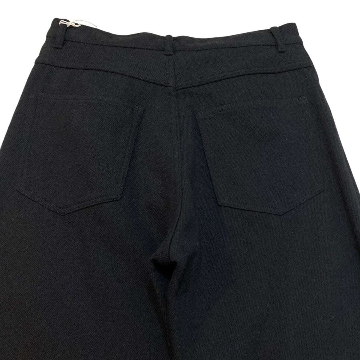 26SSSILK NEP DENIM 5P WIDE PANTSシルクネップデニムワイドパンツA26SP01SD