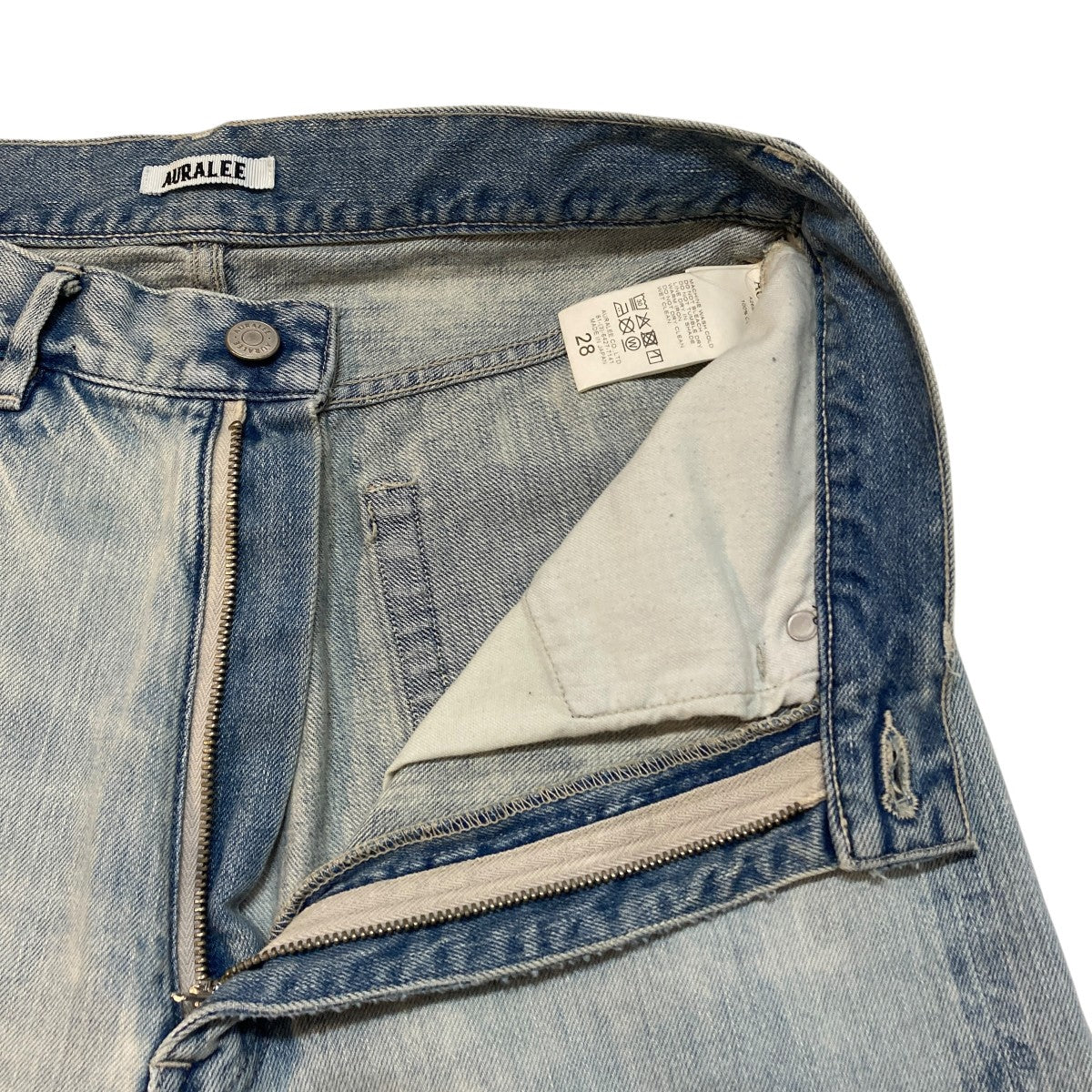 26SSFADED SELVEDGE LIGHT DENIM PANTSデニムパンツA26SP02DE