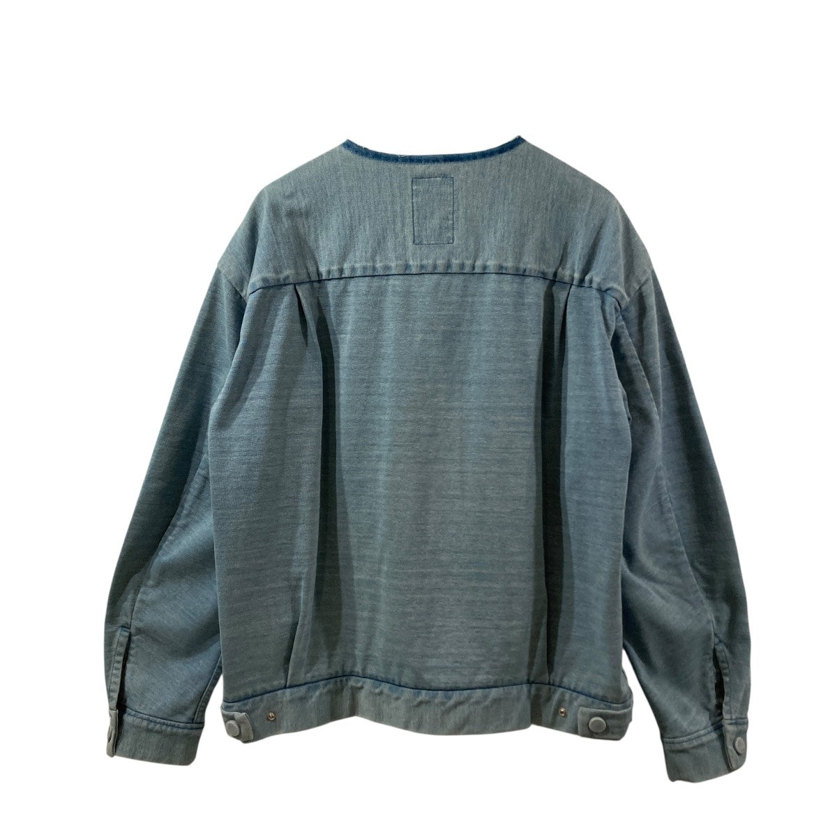 DENIM BLOUSONノーカラージャケット41-234-10-020051