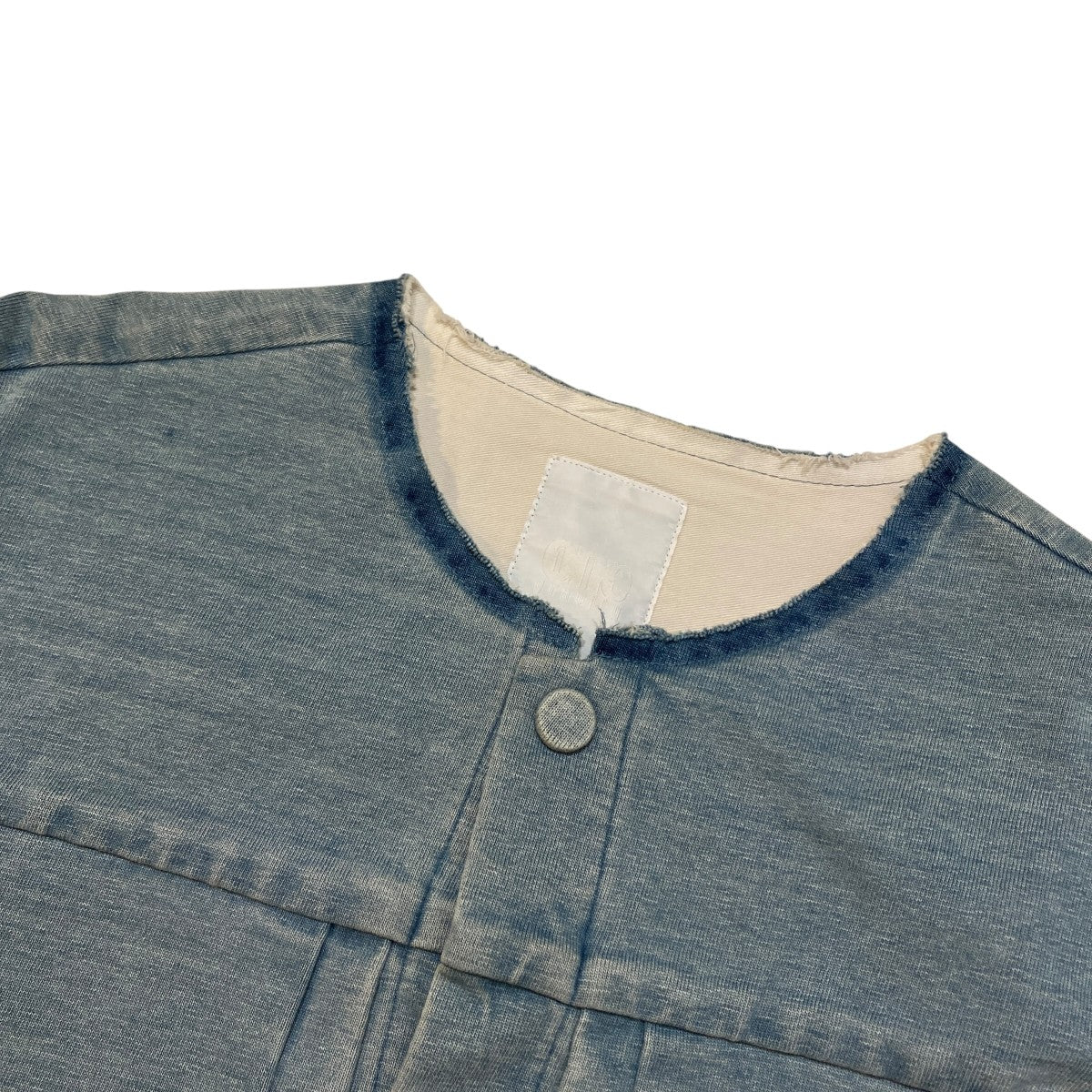 DENIM BLOUSONノーカラージャケット41-234-10-020051