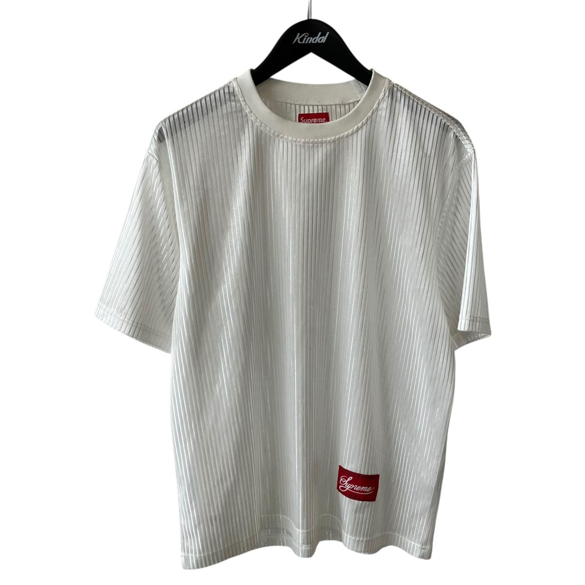 23SSGradient Mesh Stripe Jersey半袖Tシャツ