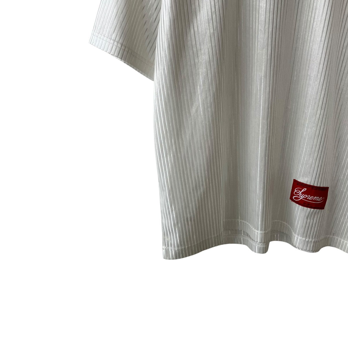 23SSGradient Mesh Stripe Jersey半袖Tシャツ