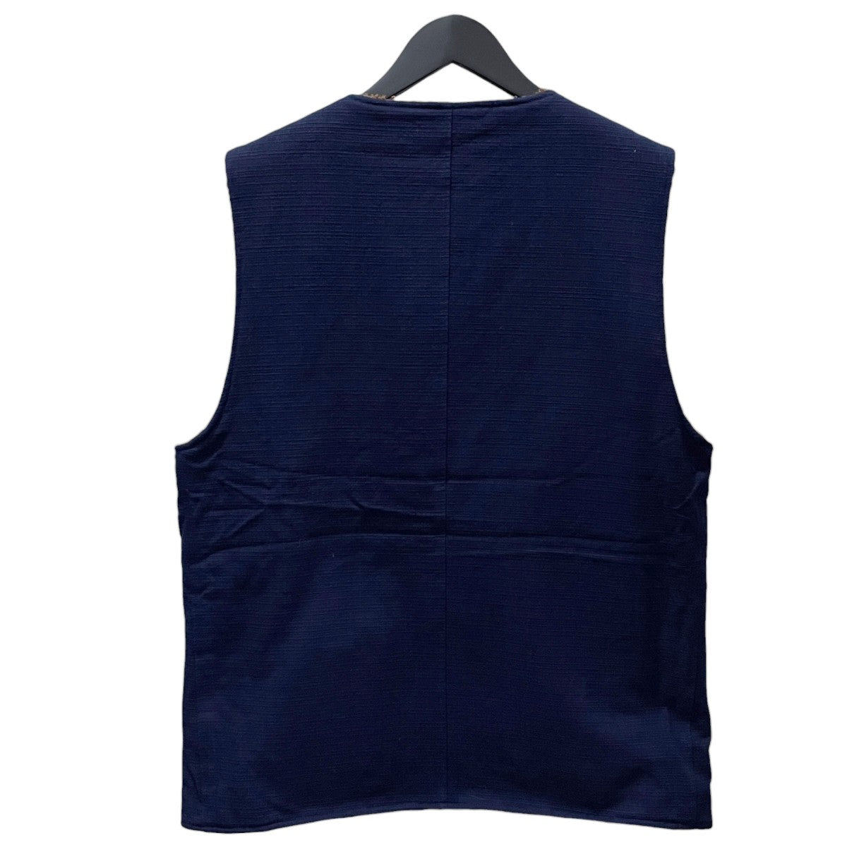 22AW リバーシブル藍染韋柄ベスト REVERSIBLE AIZOME KAWAGARA VEST SJVT22-RV02