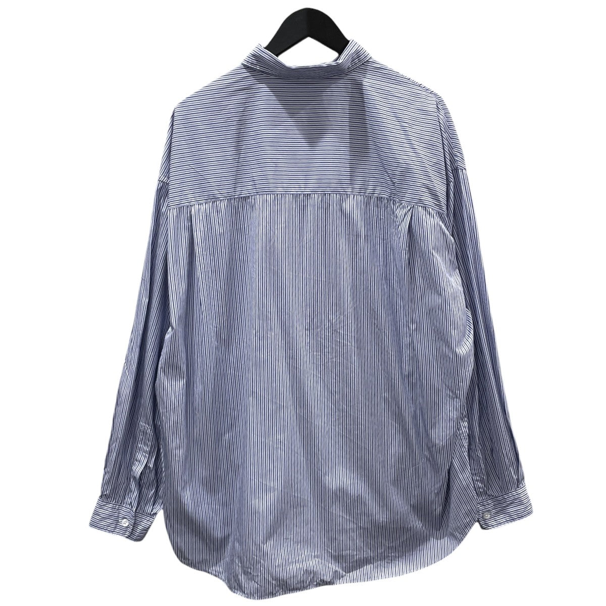 ストライプ柄オーバーサイズシャツ Stripe Broad L／S Shirt ストライプ ブロードロングスリーブシャツ