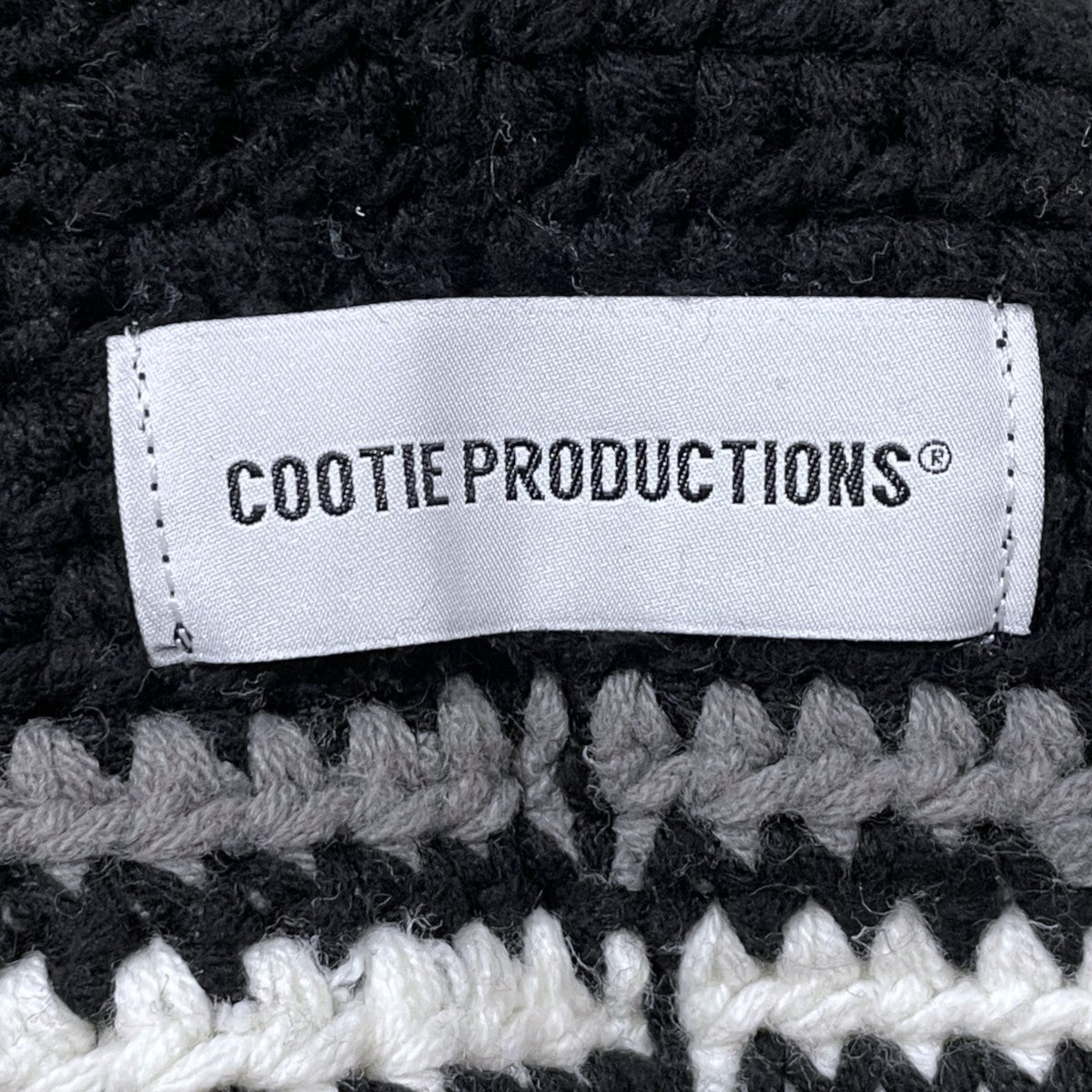 ニットキャップ Crochet Cuffless Beanie クロシェカフレスビーニー