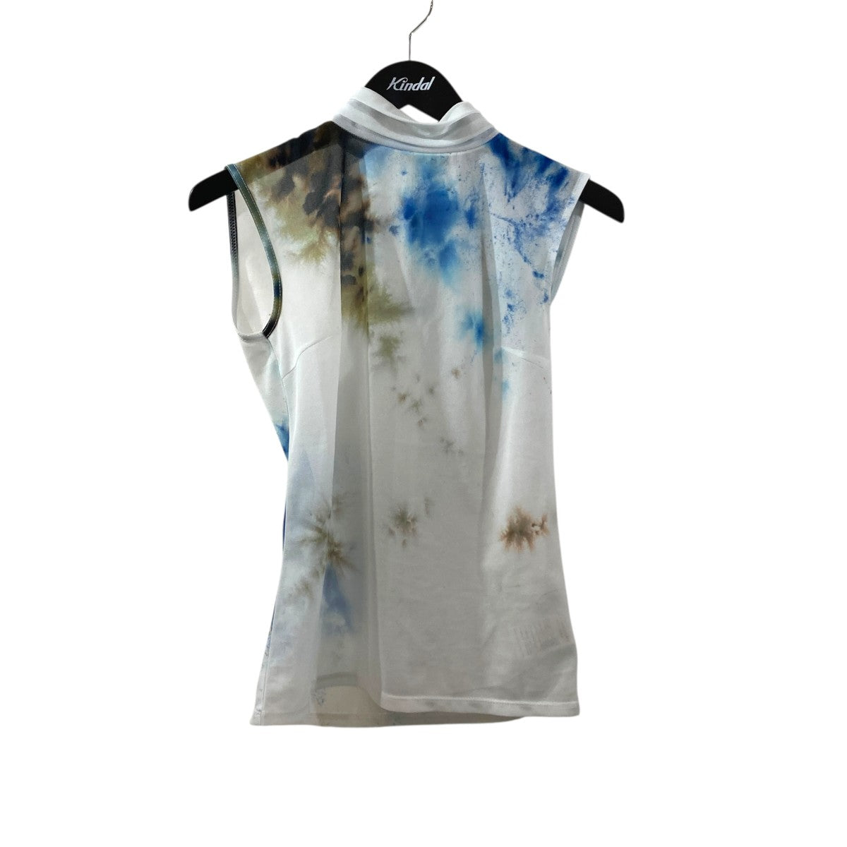 Wake sheer sleeveless topノースリーブブラウス2410308